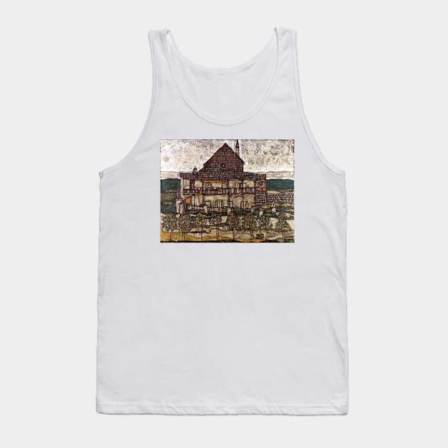 Egon Schiele House with Shingle Roof (Old House II) Tank Top by pdpress